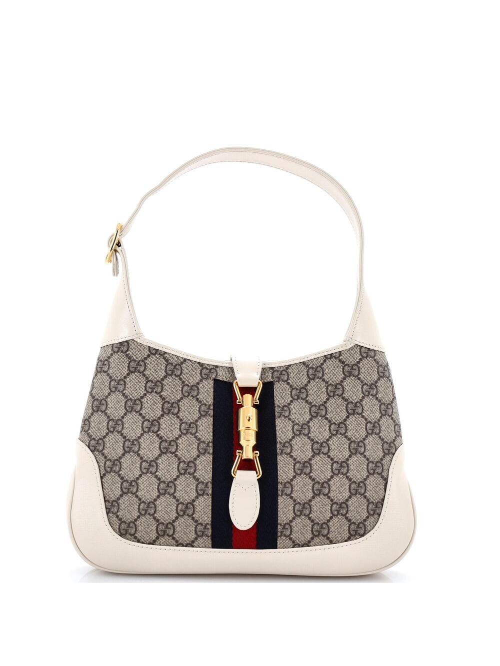 Gucci Jackie Hobo Gg Coated Canvas #323238G20B